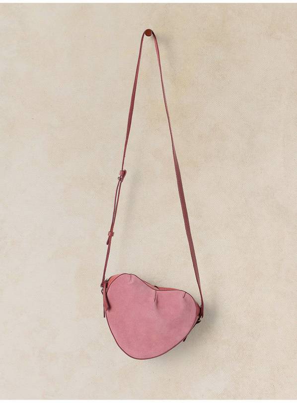 WHITE STUFF Harriet Heart Leather Bag One Size